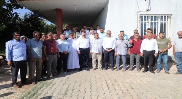 Şanlıurfa Valisi Ayhan, Eyyübiye ilçesinde incelemelerde bulundu