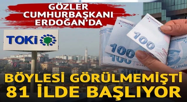 Cumhuriyet tarihinin en büyük sosyal konut projesine başvuru şartları belirlendi