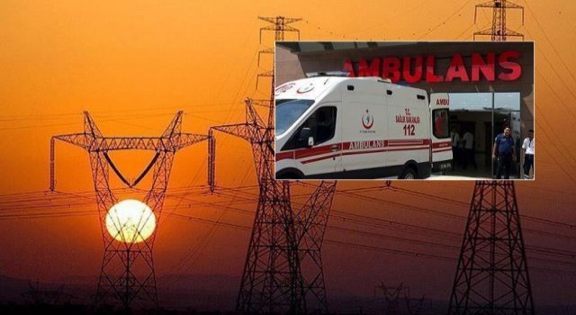 Şanlıurfa'da elektrik akımına kapılarak 3. kattan düşen işçi öldü