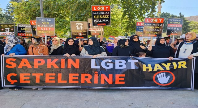 Urfa'da LGBT karşıtı eylem