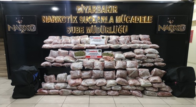 104 kilogram uyuşturucu ele geçirildi