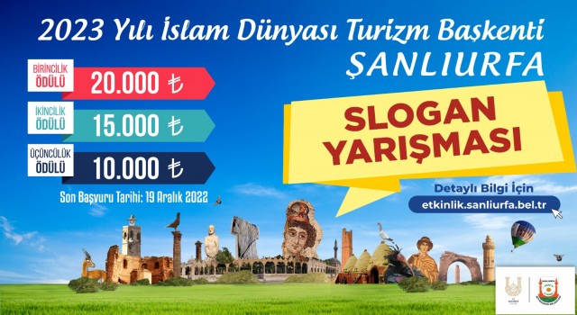 Urfa’da logo ve slogan yarışması başlıyor