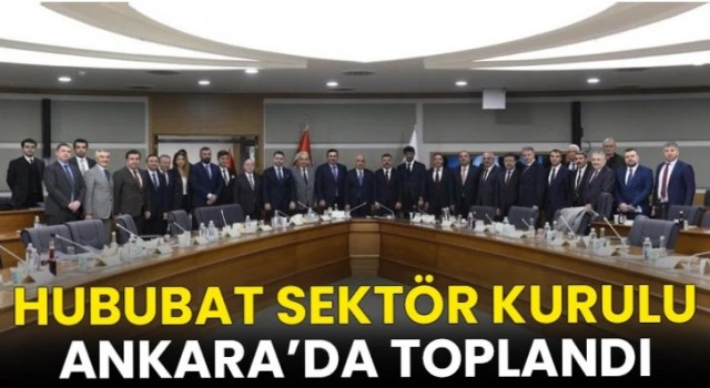 Hububat Sektör Kurulu Ankara'da toplandı