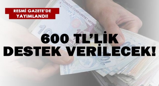 Katılan işletmelere 600 lira destek verilecek