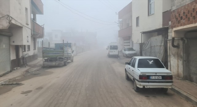 Şanlıurfa'da sis nedeniyle görüş mesafesi 20 metreye kadar düştü