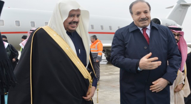 Urfa Millet vekili Özcan Suudi-Arabistan Şura Meclisi Başkanını karşıladı