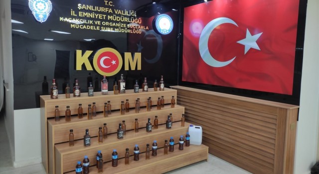 Yılbaşı öncesi, Urfa'da kaçak içki operasyonu!