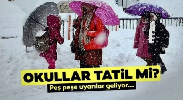 Şanlıurfa'da okullar kar tatili olacak mı?