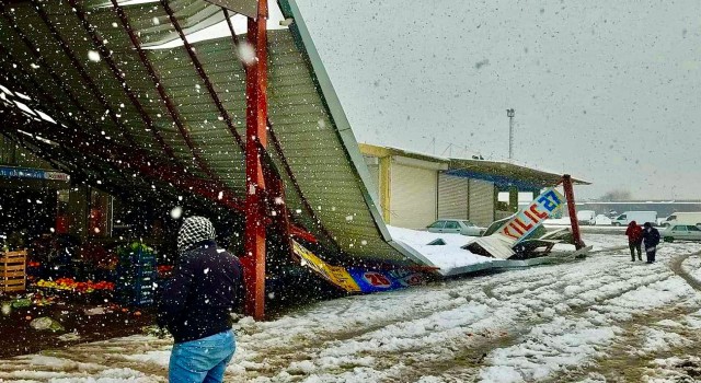 Şanlıurfa’da ŞUTİM çatıları çöktü