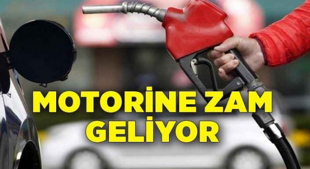 Motorine zam geliyor, gece fiyatlara yansıyacak