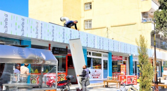 Akçakale’de tek tip tabela uygulaması başlatıldı