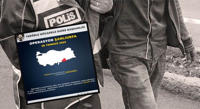Urfa’da Terör Operasyonu 1 Gözaltı