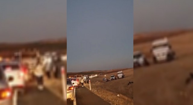Traktöre Tır Çarptı