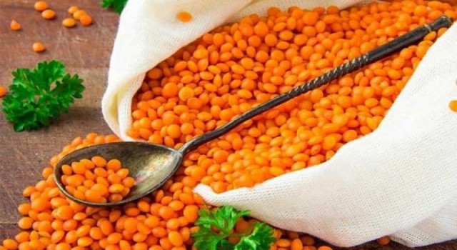 Urfa’da Kırmızı Mercimeğin Kilosu 12,50 Liradan Satıldı