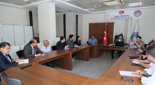 Birecik’te madde bağımlılığı ile mücadele toplantısı