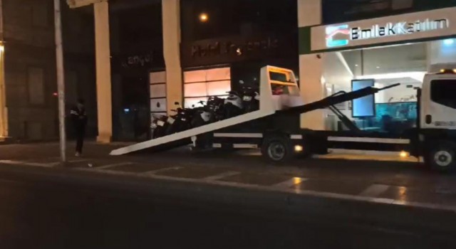 Şanlıurfa’da trafik denetimi: Çok sayıda motosiklete el konuldu