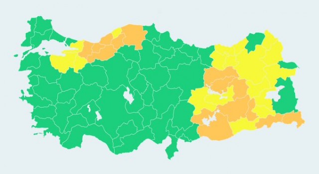 AFAD’dan Şanlıurfa dahil 31 il için meteorolojik uyarı
