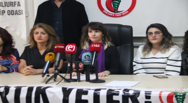 Şanlıurfa Tabip Odası’ndan basın açıklaması