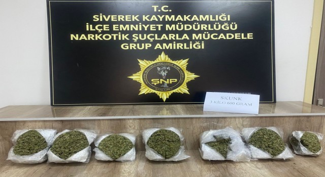 Şanlıurfa’da uyuşturucu operasyonu: 3 gözaltı