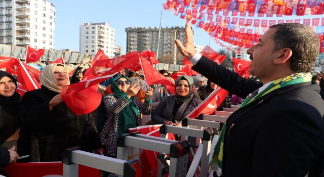 AK Parti Karaköprü seçim büro açılışı