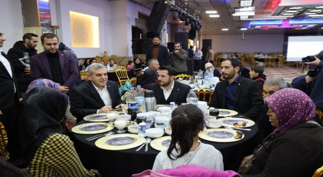 Şanlıurfa’da depremzedelerle ilk iftar