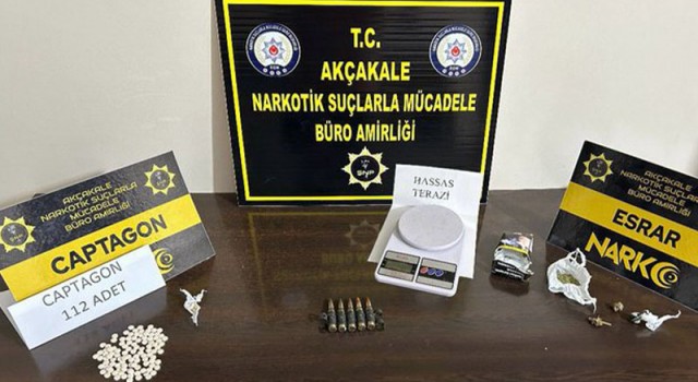 Akçakale’de narkotik operasyonu: 3 gözaltı