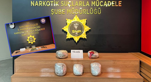 Şanlıurfa’da uyuşturucu operasyonu: 5 gözaltı