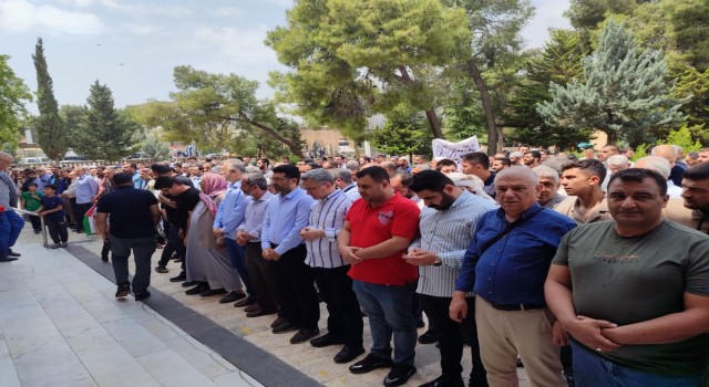 Kudüs şehidi Şanlıurfalı imam için Eyyüp Peygamber Camii’nde gıyabi cenaze namazı