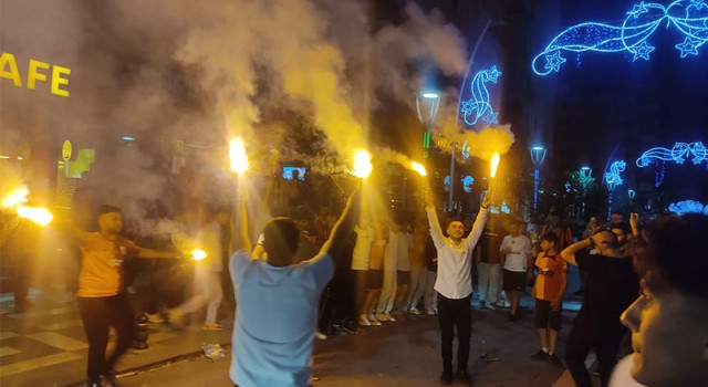 Şanlıurfa’da şampiyonluk kutlaması