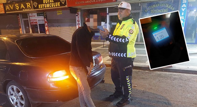 Şanlıurfa’da trafik kontrolünde 4 ehliyet geri alındı!