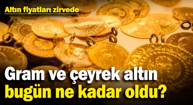 Altın Fiyatlarında Tarihi Zirvede