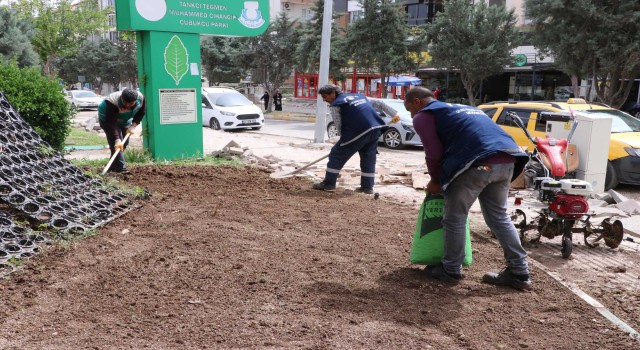 Haliliye Belediyesi'nden Bahar Dönemi Park Yenileme Çalışmaları