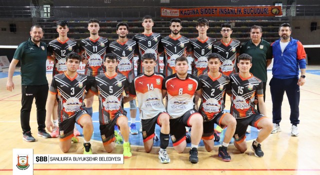 Şanlıurfa Büyükşehir Belediyespor Genç Voleybol Takımı Yarı Finalde!
