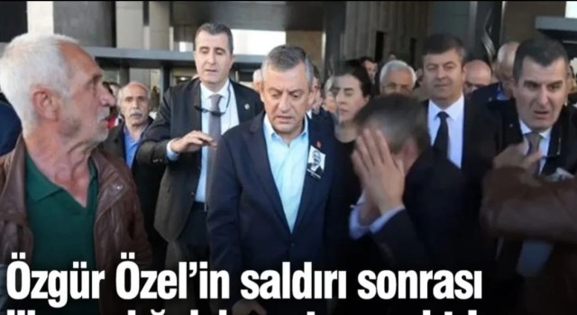Özgür Özel’in saldırı sonrası ilk aradığı isim ortaya çıktı!