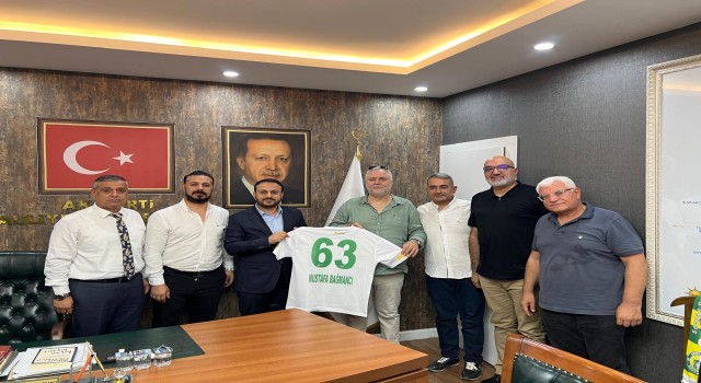Şanlıurfaspor’dan Destek Turu: Haliliye AK Parti İlçe Başkanı’na Teşekkür