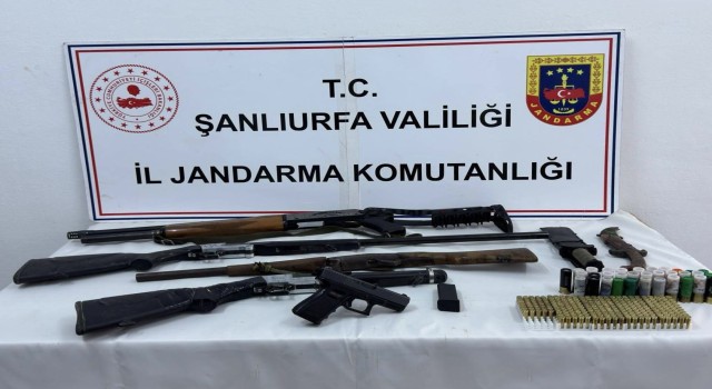 Şanlıurfa’da İlçelerinde Silah Kaçakçılığı Operasyonu !