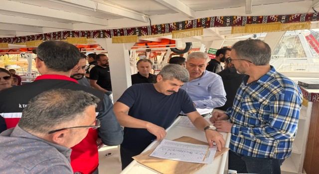 Halfeti’de Gemi Sevk Ve İdare Belgesi Sınavı Yapıldı