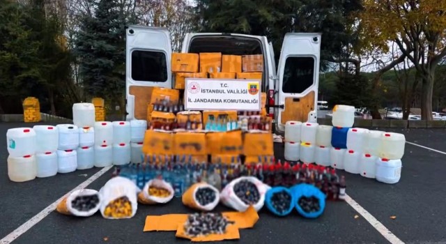 17 İlde Sahte ve Kaçak Alkole Büyük Darbe: Binlerce Litre Ele Geçirildi