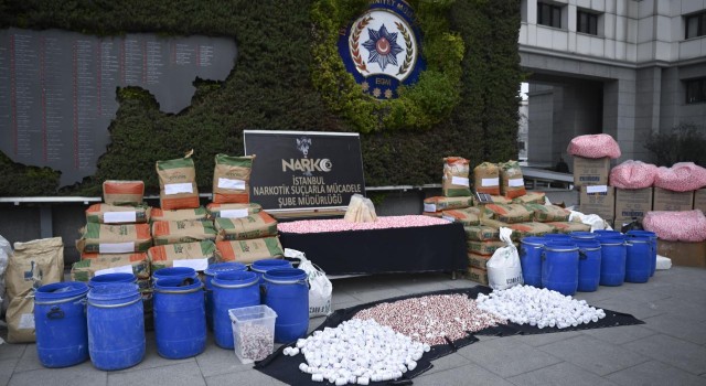 Dev Uyuşturucu Operasyonu: Yaklaşık 7 Milyon Hap Ele Geçirildi
