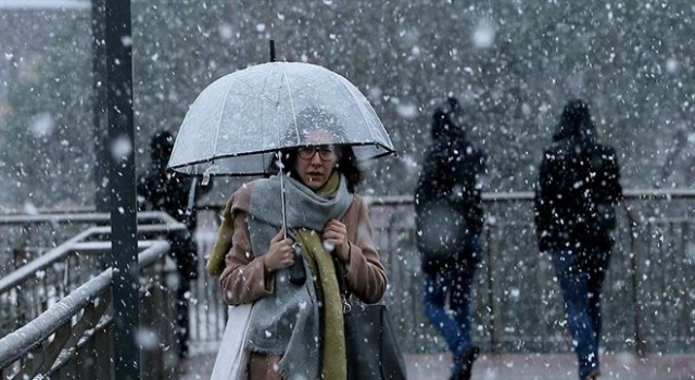Meteoroloji’den 5 İle Kar Uyarısı