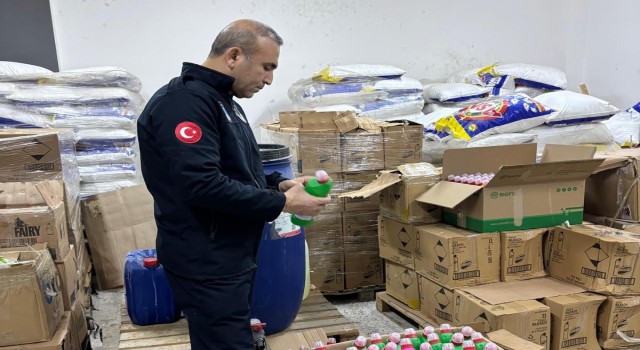 Sahte Deterjan Dolum Depolarına Baskın