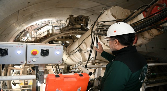 Silvan Sulama Tüneli’nde Çalışmalar Hızla Sürüyor