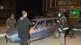 Adıyaman’da ”dur” ihtarına uymayan şüpheliler kovalamaca sonucu yakalandı