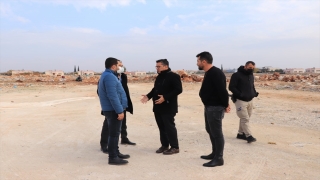 Halfeti’de doğalgaz altyapı çalışması 
