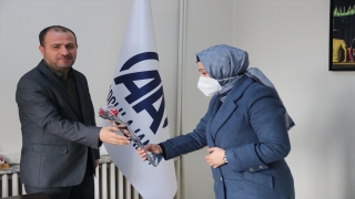 AK Parti Diyarbakır Kadın Kolları Başkanı Kaya, AA Diyarbakır Bölge Müdürü Gültekin’i ziyaret etti