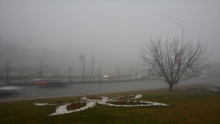 Gaziantep’te yoğun sis etkili oluyor