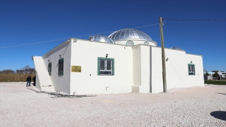 Şanlıurfa’da yapımı tamamlanan cami hizmete açıldı