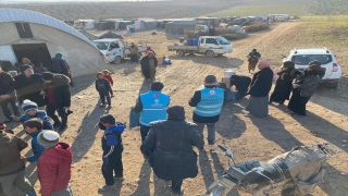 Gaziantepli hayırseverlerin yardımları Cerablus’a ulaştırıldı