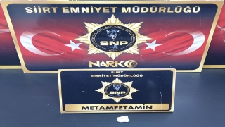 Siirt’te uyuşturucu operasyonunda 2 kişi gözaltına alındı