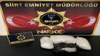 Siirt’te otomobilde 2 kilo 316 gram uyuşturucu ele geçirildi